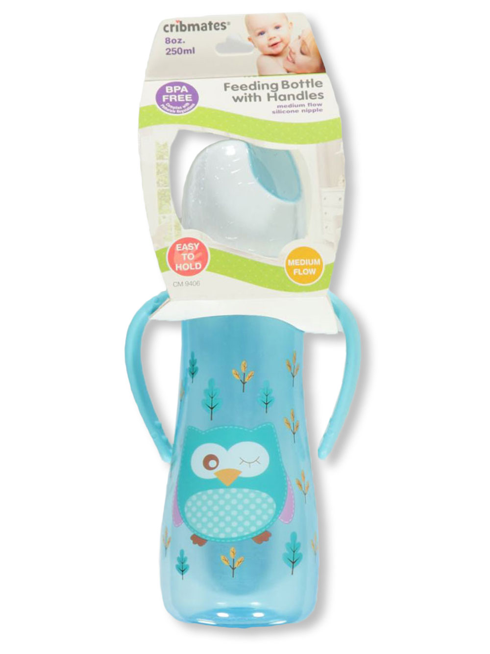 Cribmates Feeding Bottle with Handles (8 oz.)