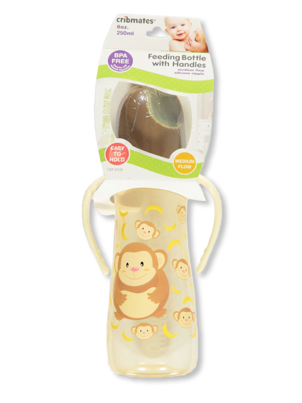 Cribmates Feeding Bottle with Handles (8 oz.)