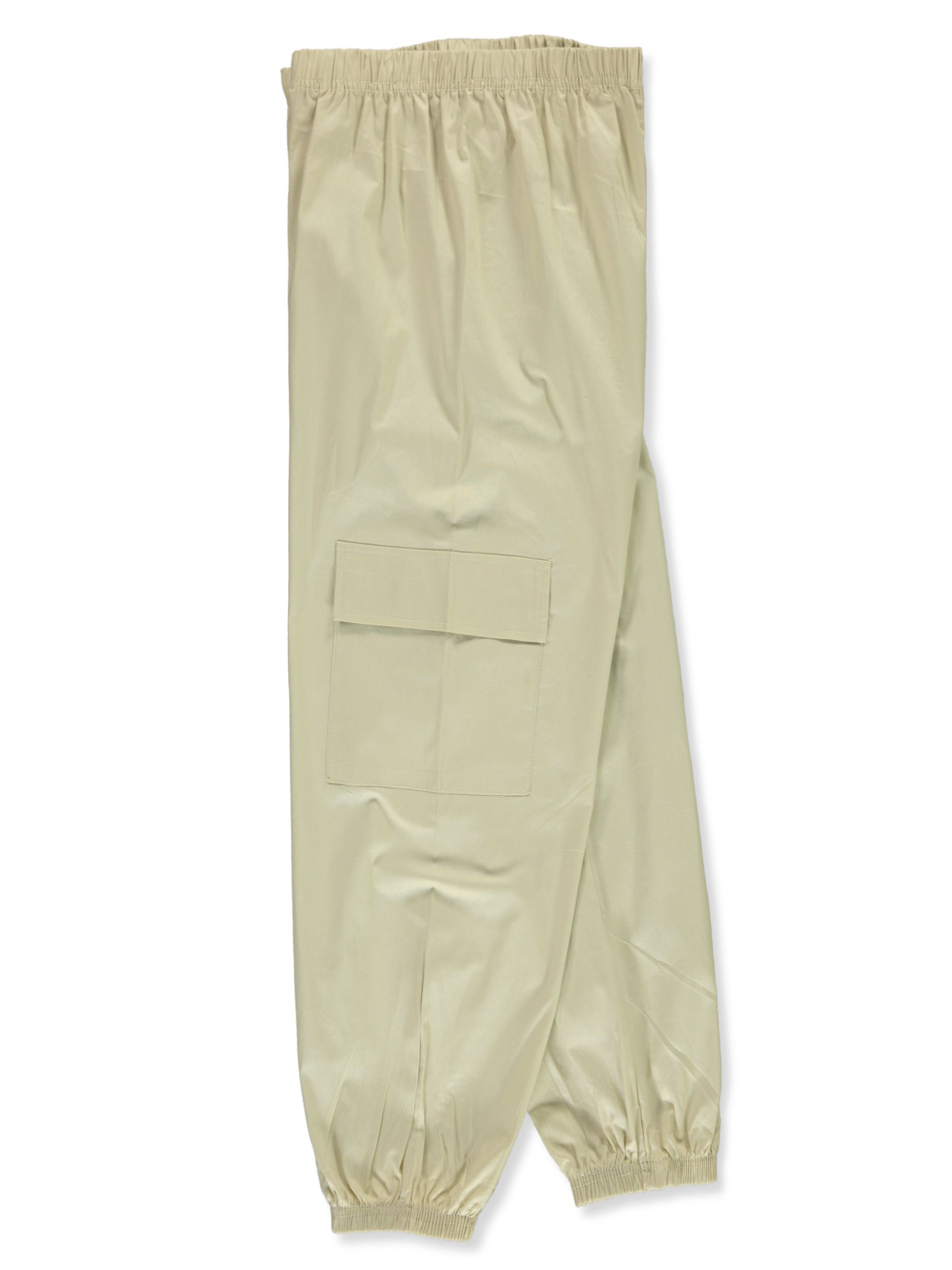 Girlsquad Girls' 2-Piece Cargo Jogger Set Outfit Color: ivory Size: 10 - Picture 8 of 13