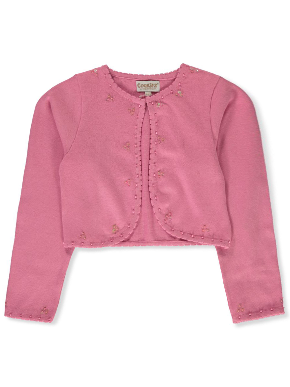Cookie's Girls' Knit Pearl Shrug - Picture 2 of 2