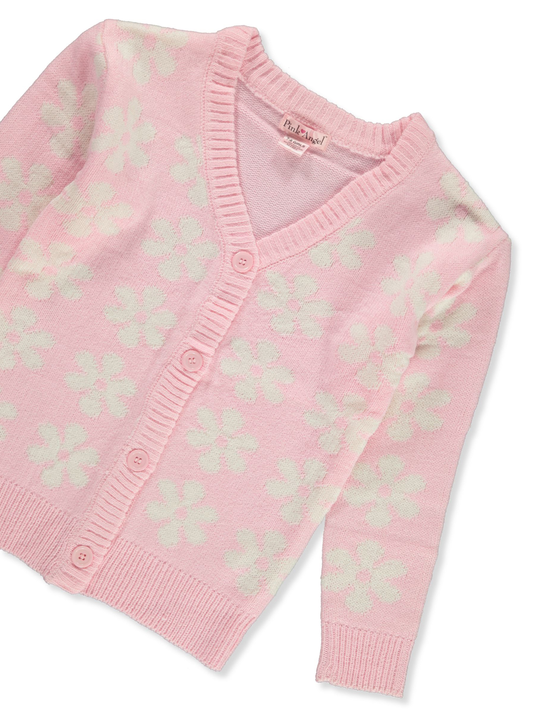 Pink Angel Girls' Cloudy Cardigan Sweater - Picture 7 of 9