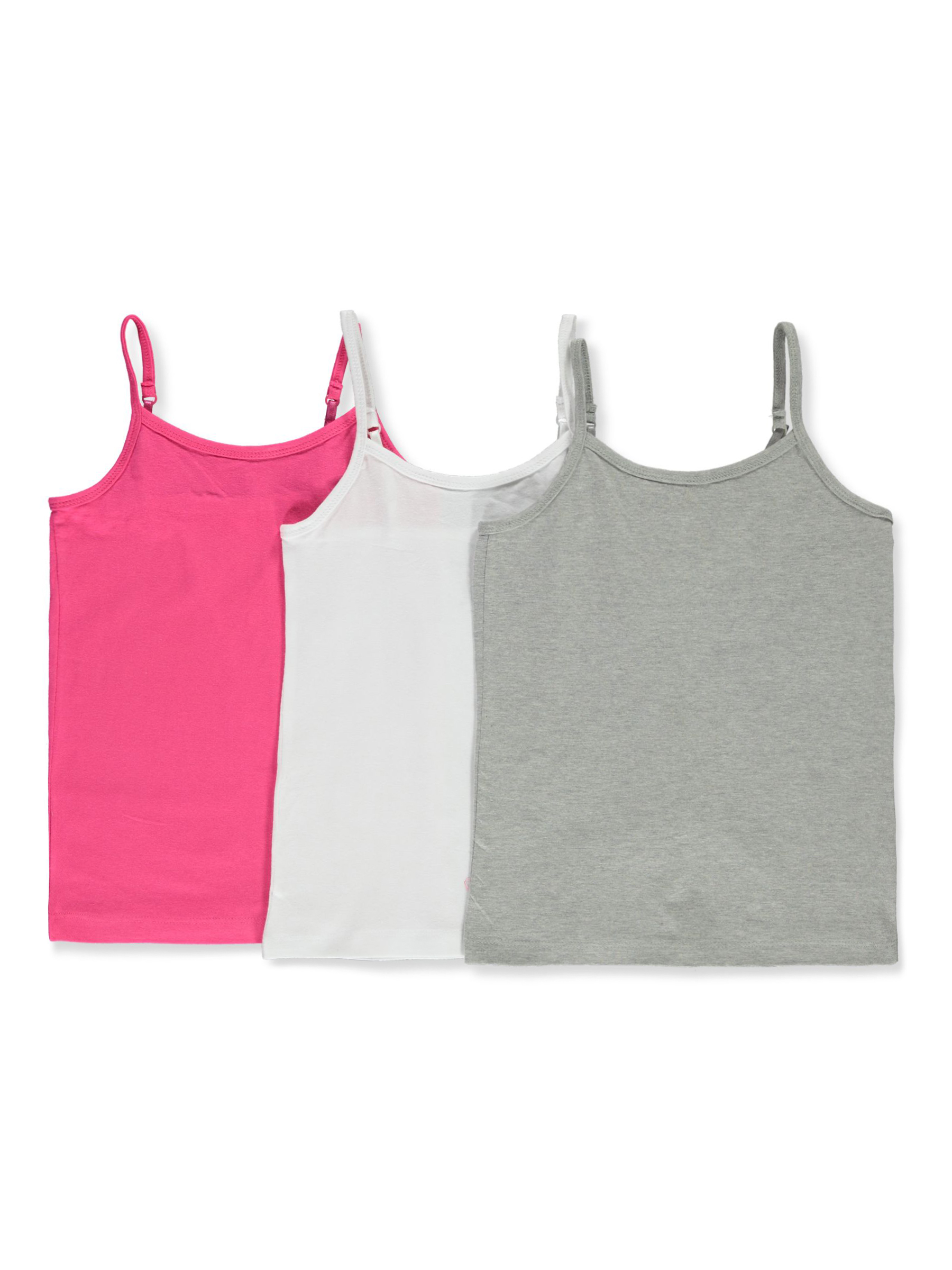 Pink Angel Girls' 3-Pack Tank Camisoles - Picture 7 of 12