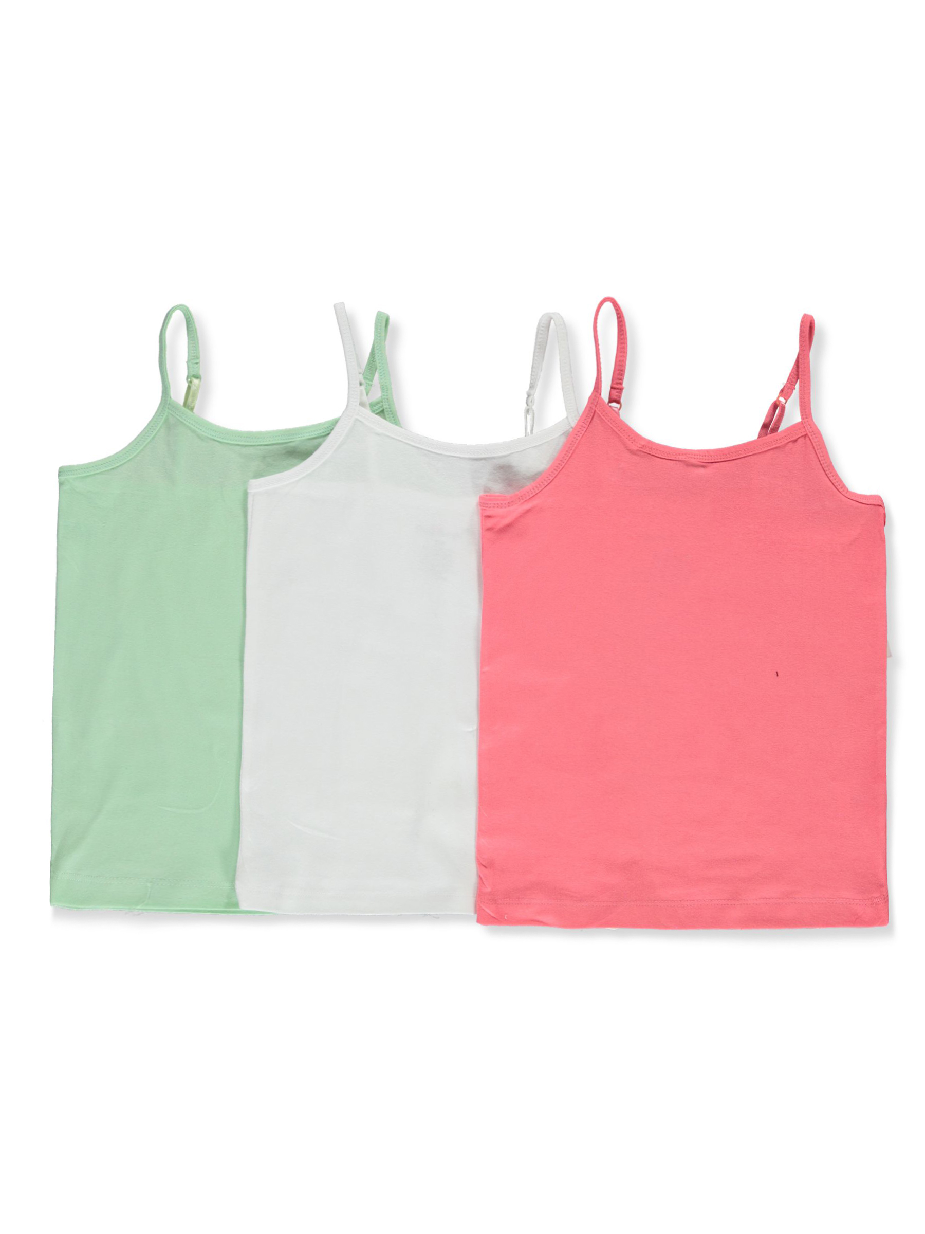 Pink Angel Girls' 3-Pack Tank Camisoles - Picture 12 of 12