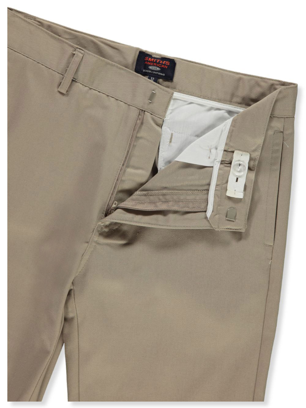 Smith's American Boys' Flat Front Twill Uniform / Dress Pants - Picture 15 of 25