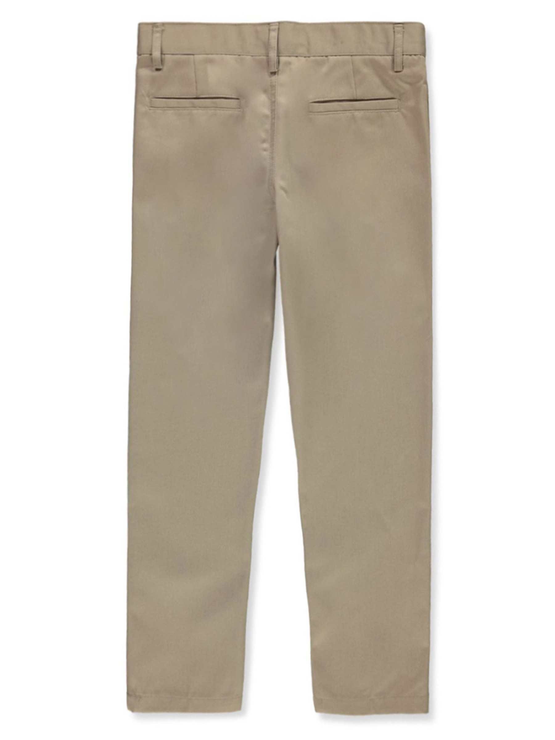 Smith's American Boys' Flat Front Twill Uniform / Dress Pants - Picture 16 of 25