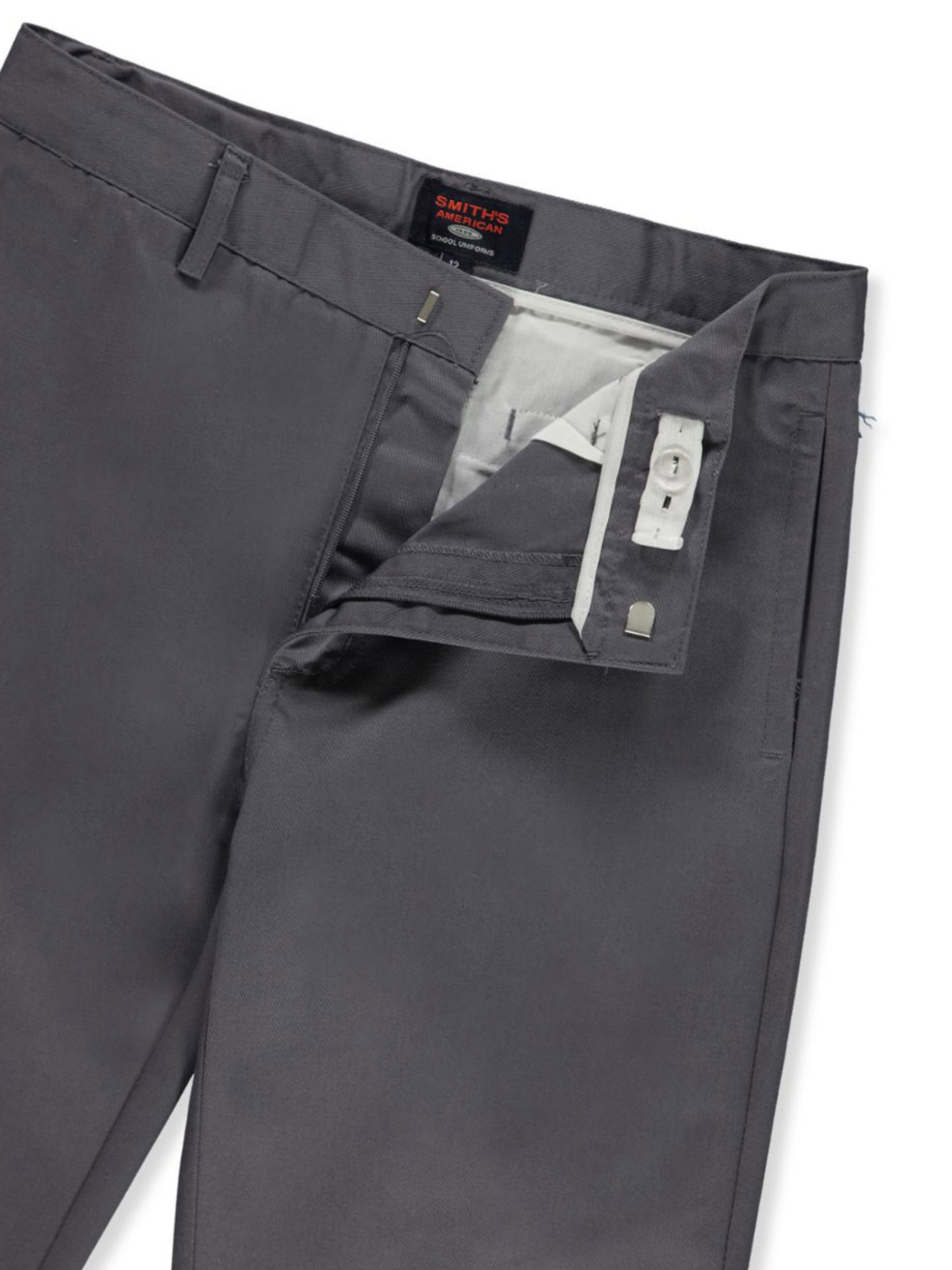 Smith's American Boys' Flat Front Twill Uniform / Dress Pants - Picture 11 of 25