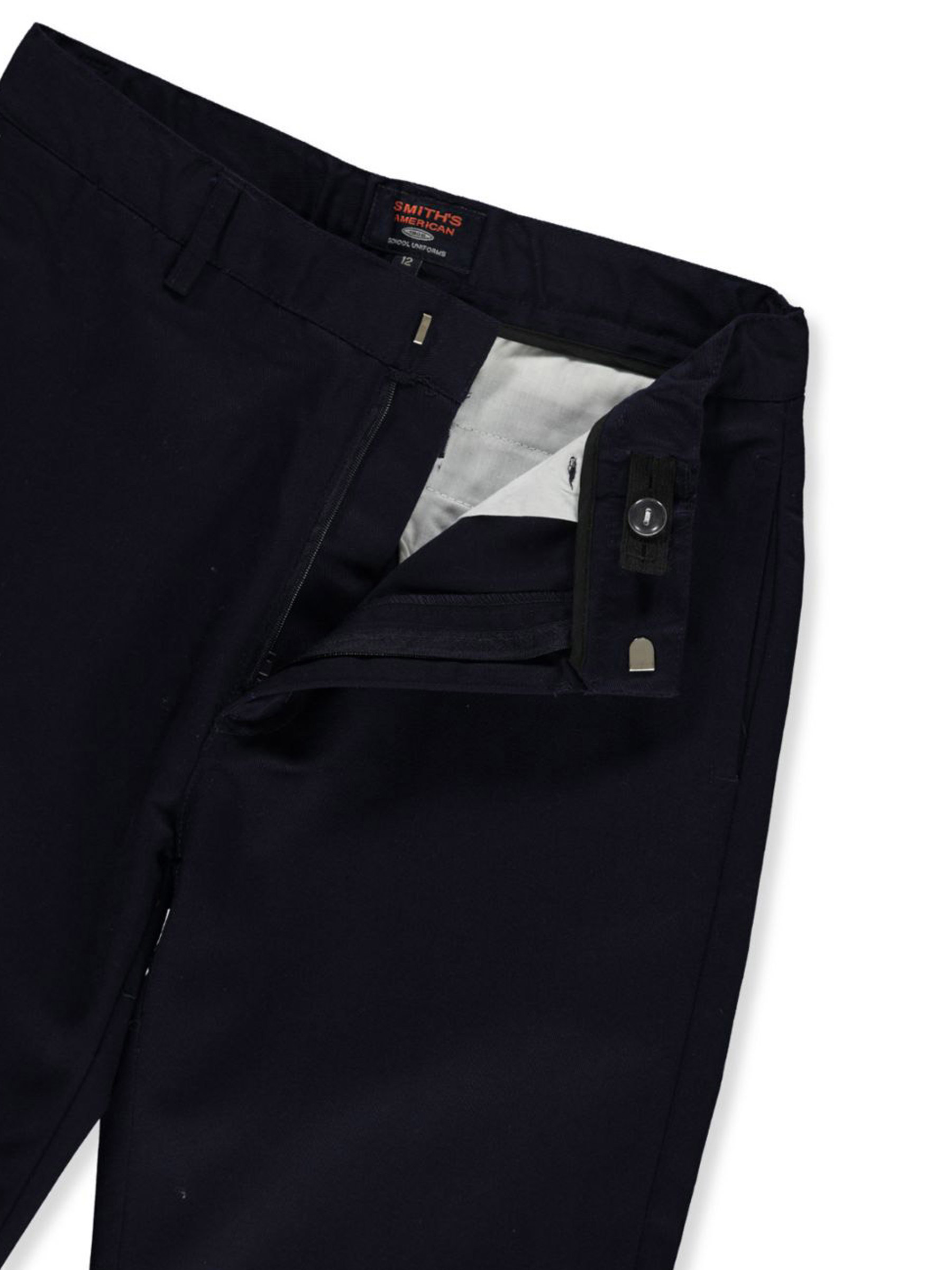 Smith's American Boys' Flat Front Twill Uniform / Dress Pants - Picture 23 of 25