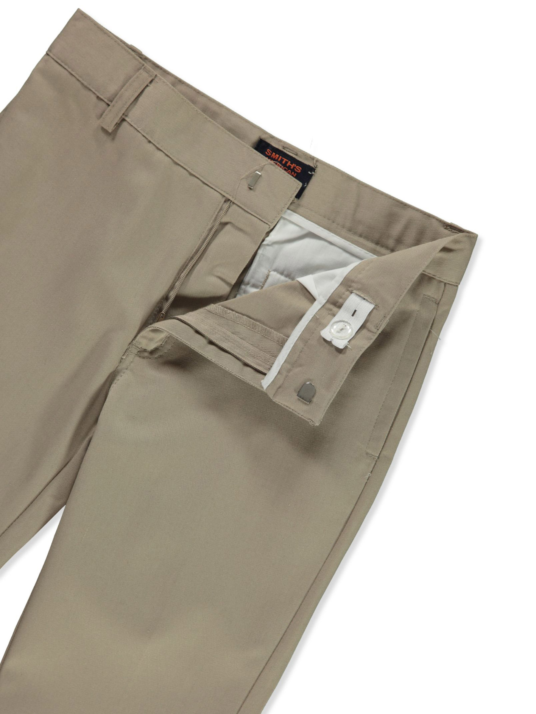 Smith's American Boys' Flat Front Twill Uniform / Dress Pants - Picture 17 of 25