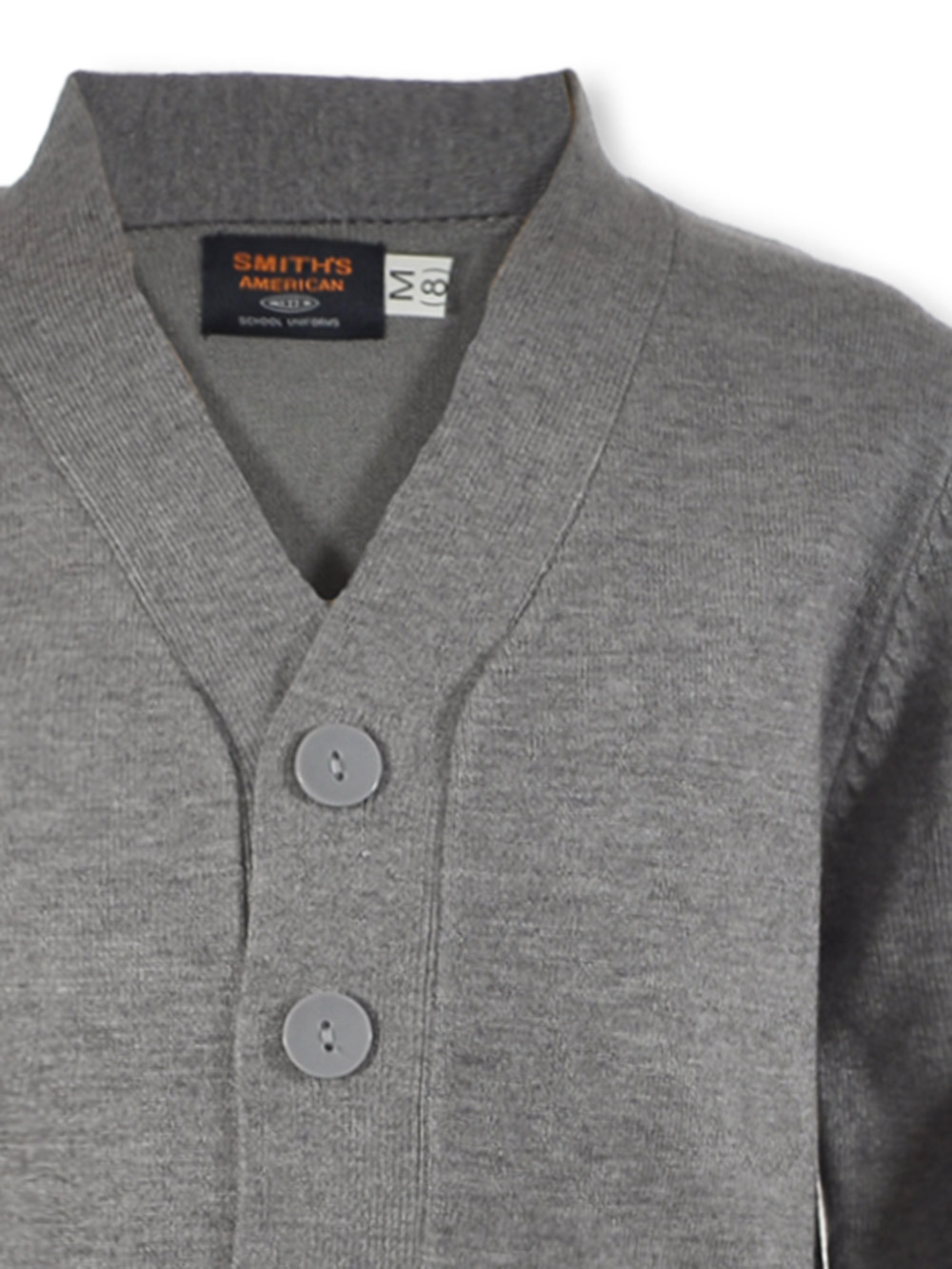 Smith's American Boys' V-Neck Cardigan Color: burgundy Size: 4t - Picture 15 of 21