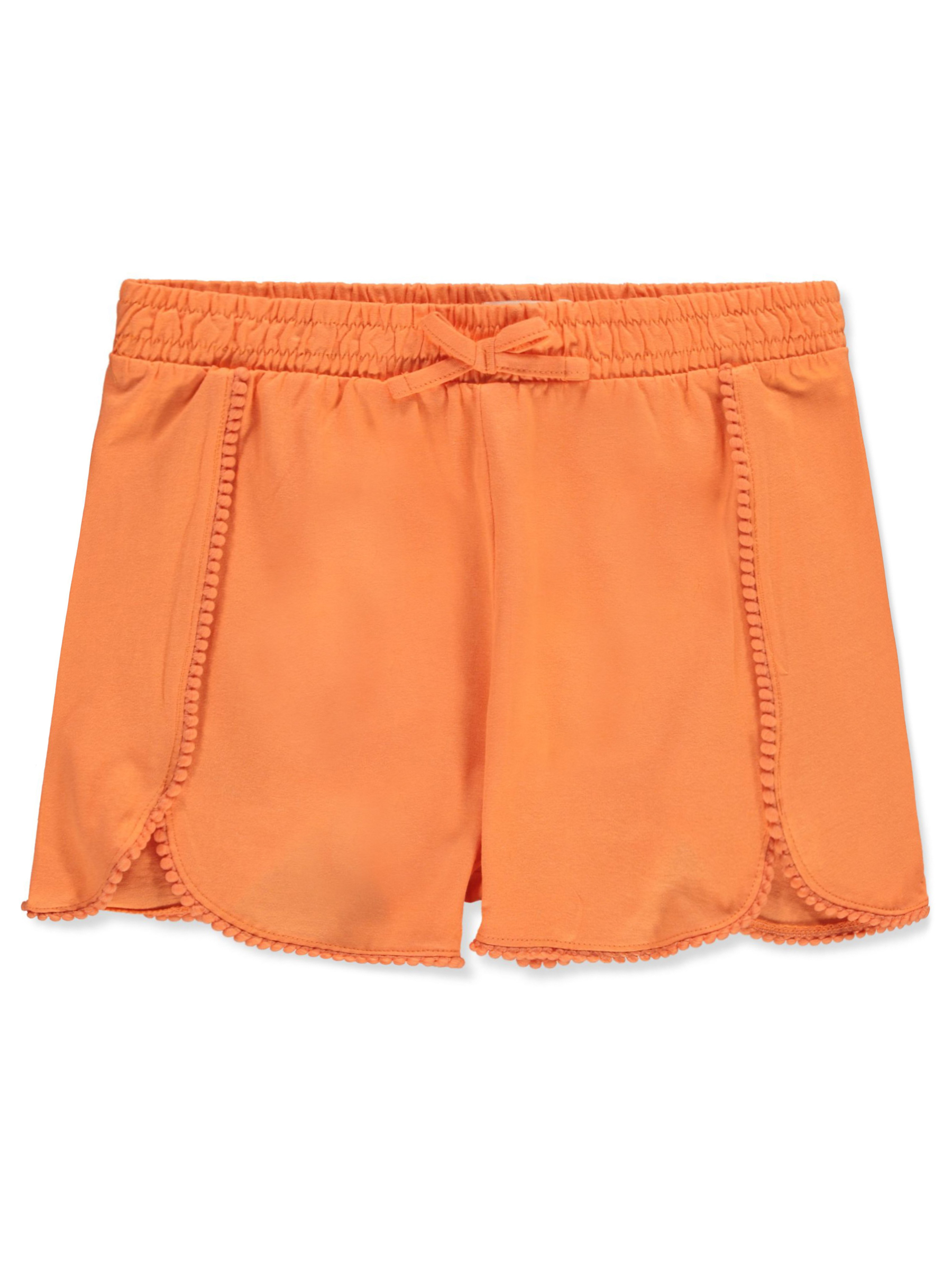 Cookie's Girls' Knit Pom Varsity Shorts Color: black Size: 12 - Picture 6 of 17