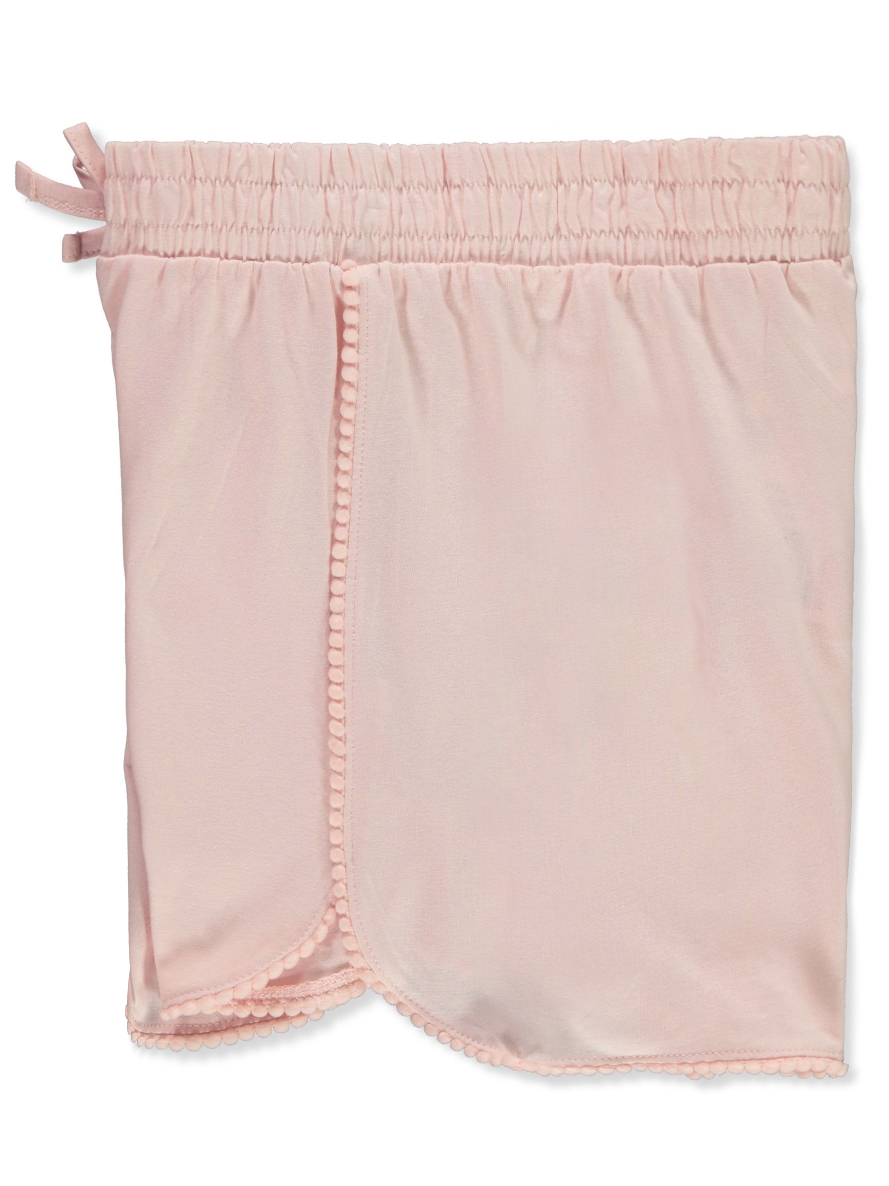 Cookie's Girls' Knit Pom Varsity Shorts Color: black Size: 12 - Picture 8 of 17
