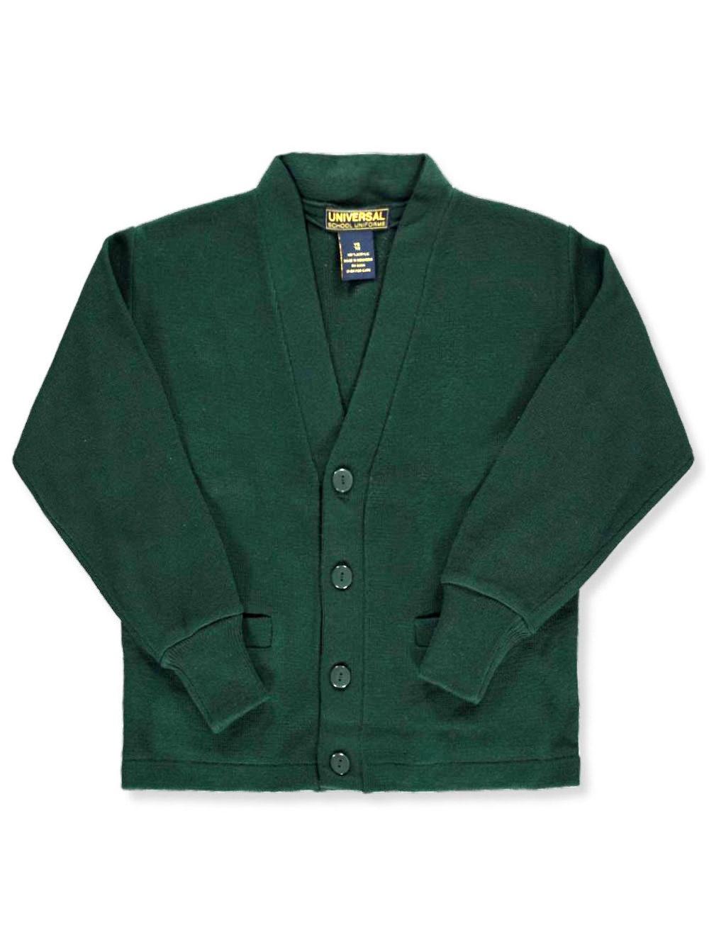 Universal Unisex Long-Sleeved V-Neck Cardigan - Picture 4 of 8