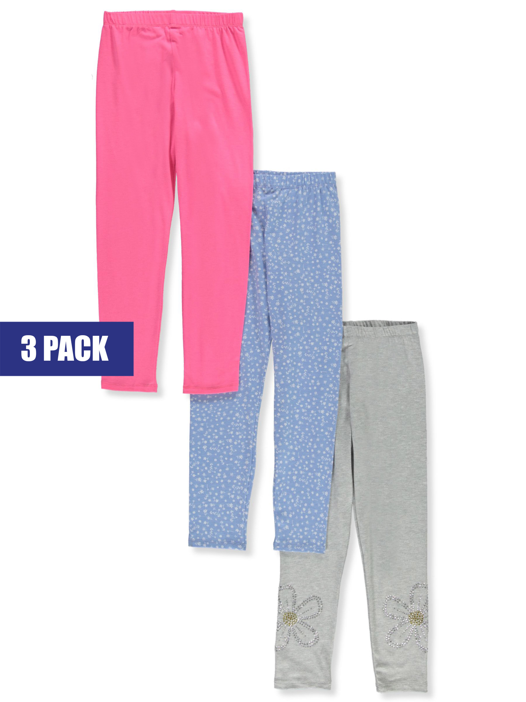 One Step Up Mädchen 3er Pack Smile Leggings - Bild 4 von 5