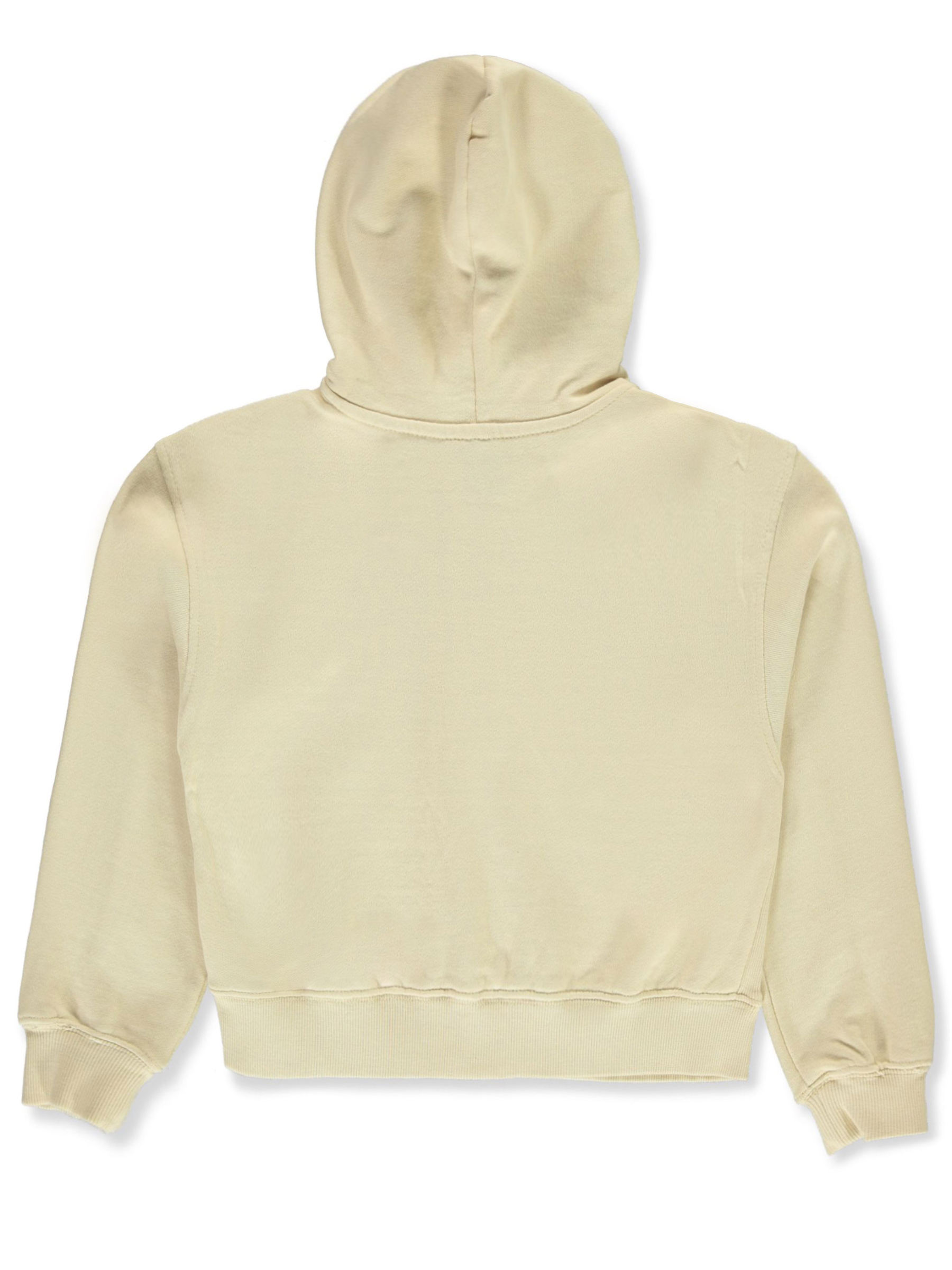 Star Ride Girls' French Terry Hoodie Color: aqua Size: 4 - Picture 12 of 13