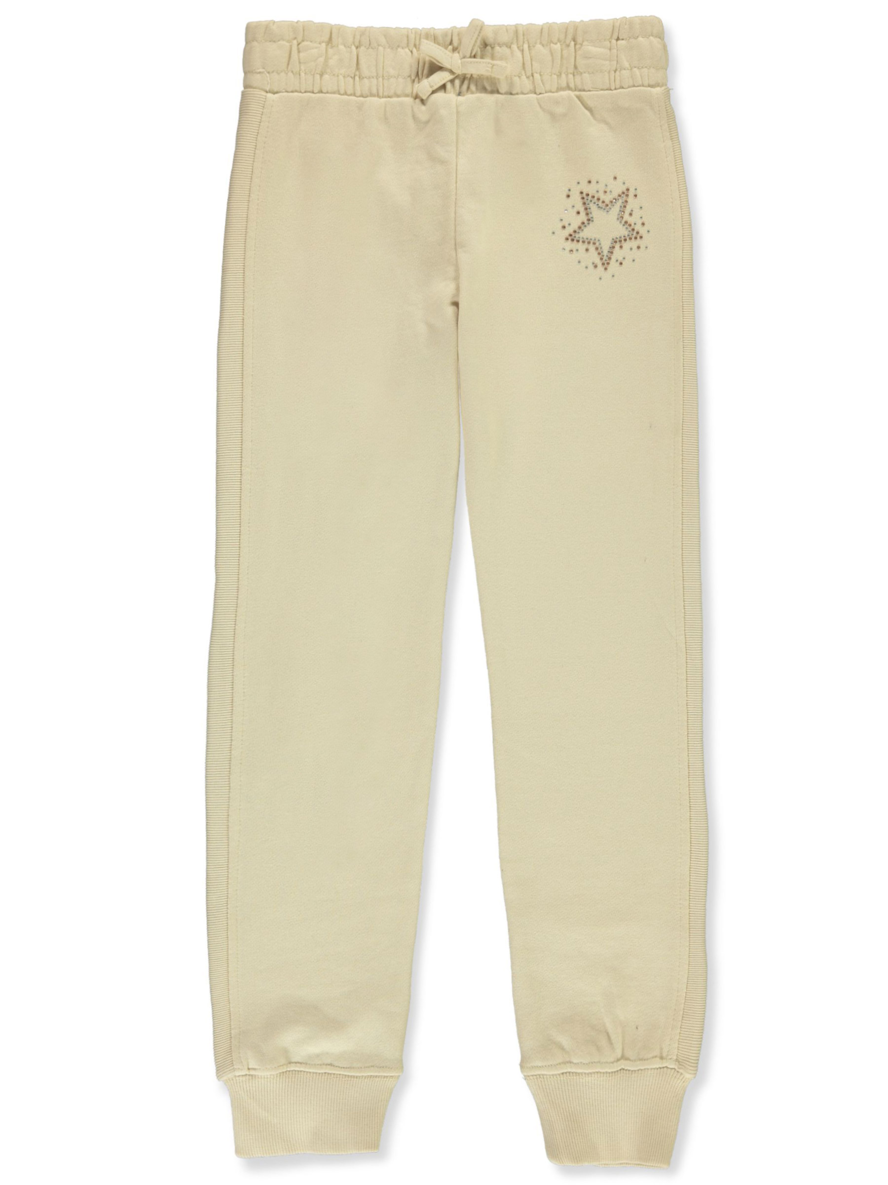 Star Ride Girls' French Terry Joggers Color: aqua Size: 4 - Picture 11 of 13