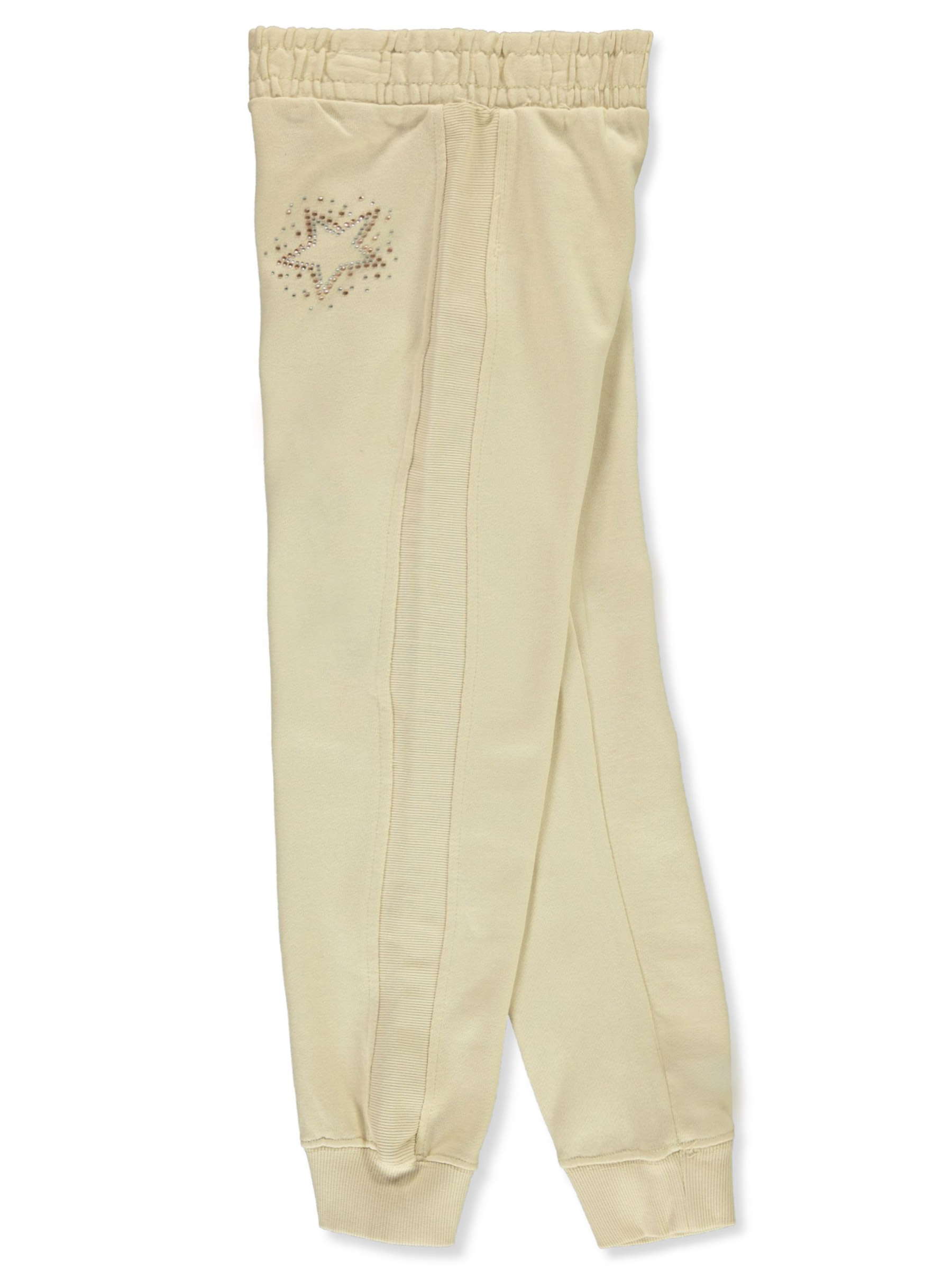Star Ride Girls' French Terry Joggers Color: aqua Size: 4 - Picture 12 of 13