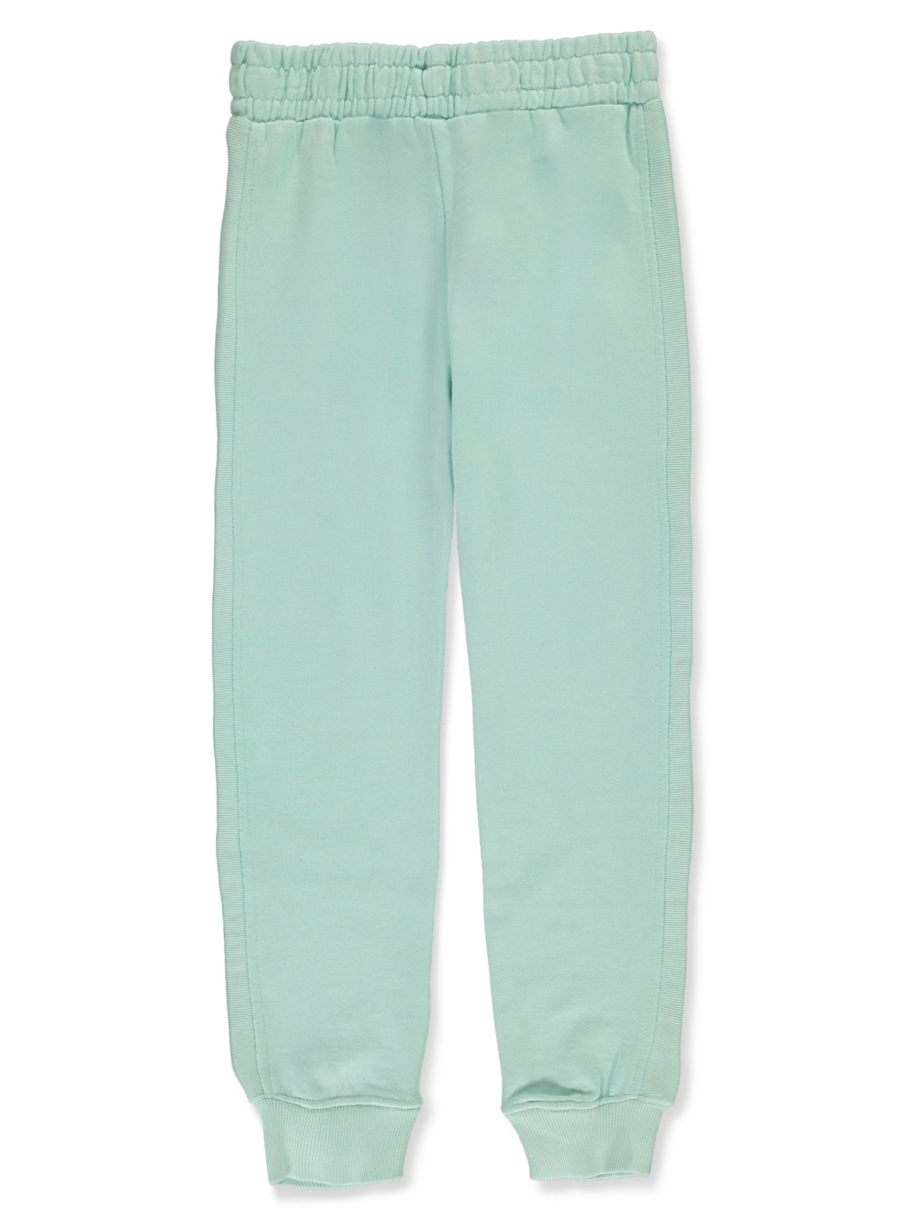 Star Ride Girls' French Terry Joggers Color: aqua Size: 4 - Picture 10 of 13