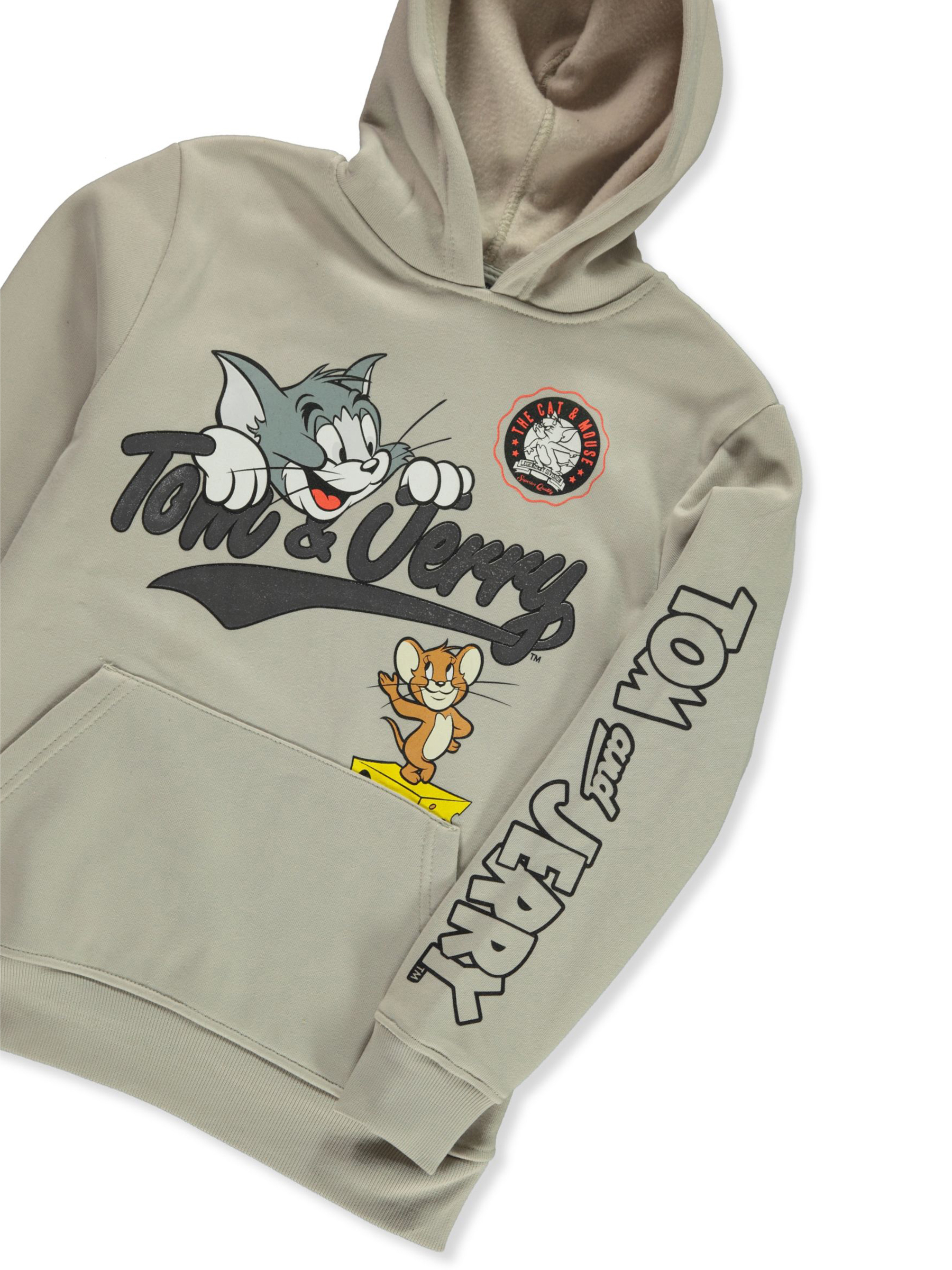 Tom & Jerry Boys' Cat And Mouse Hoodie - Picture 6 of 6